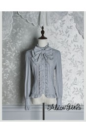 Alice Girl Duke of Victoria Long Sleeve Blouse(1st Pre-Order/2 Colours/Full Payment Without Shipping)